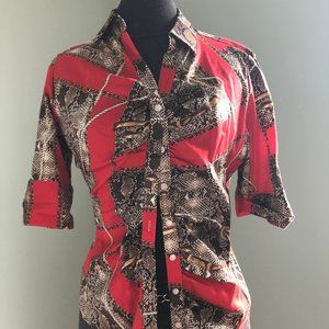 Beautiful red blouse